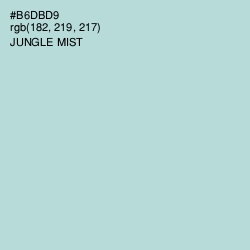 #B6DBD9 - Jungle Mist Color Image